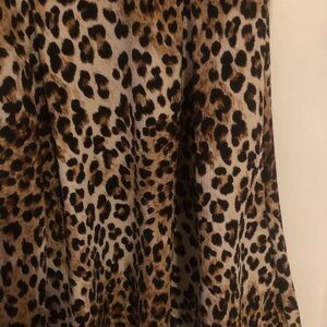 Leopard style dress in good condition large